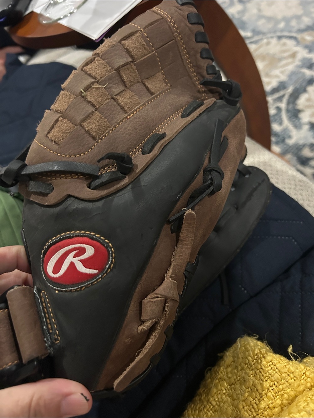 Rawlings baseball glove - 12 1/2 inch R125 BRB used